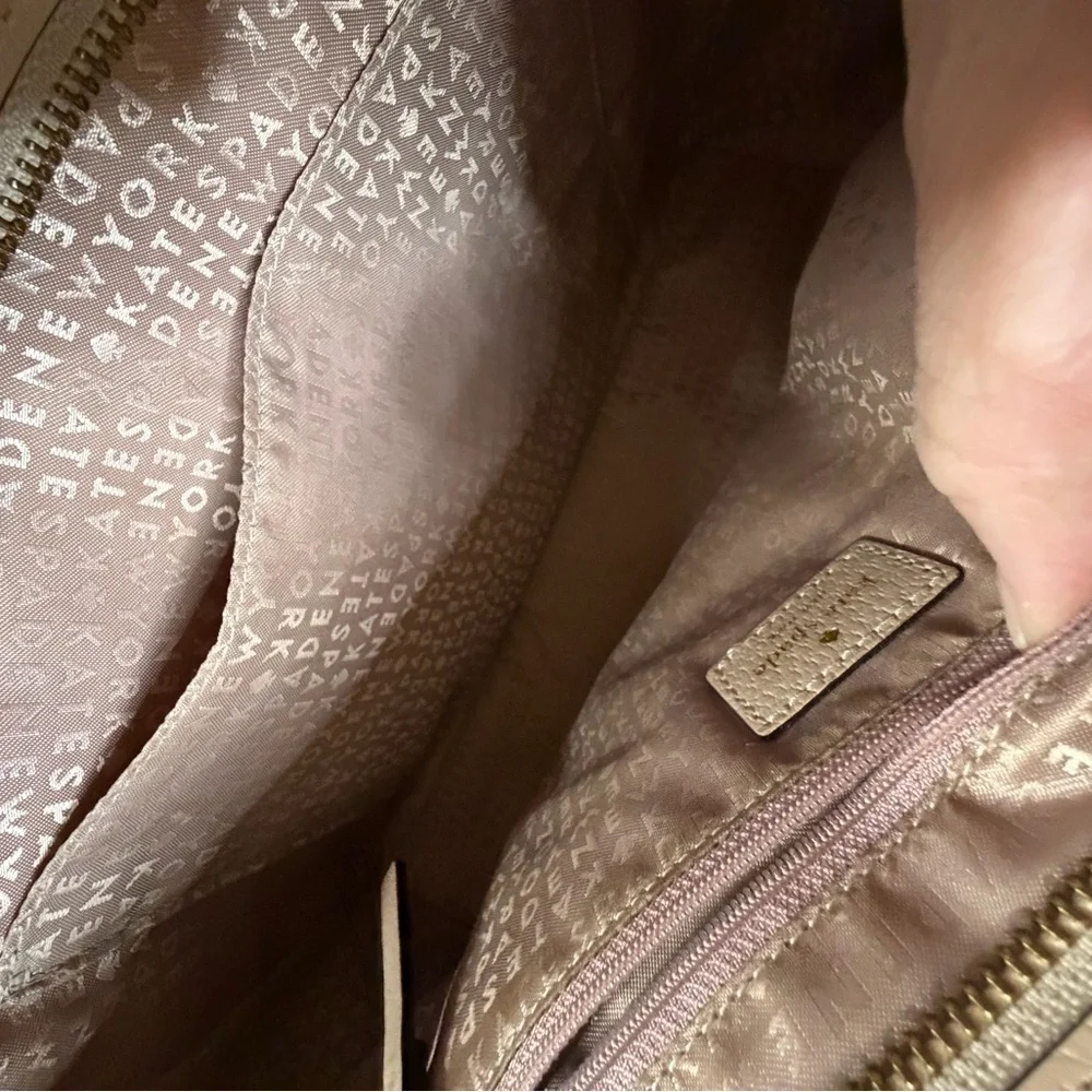 Kate Spade Elegant Two-Tone Satchel - Picture 14 of 14